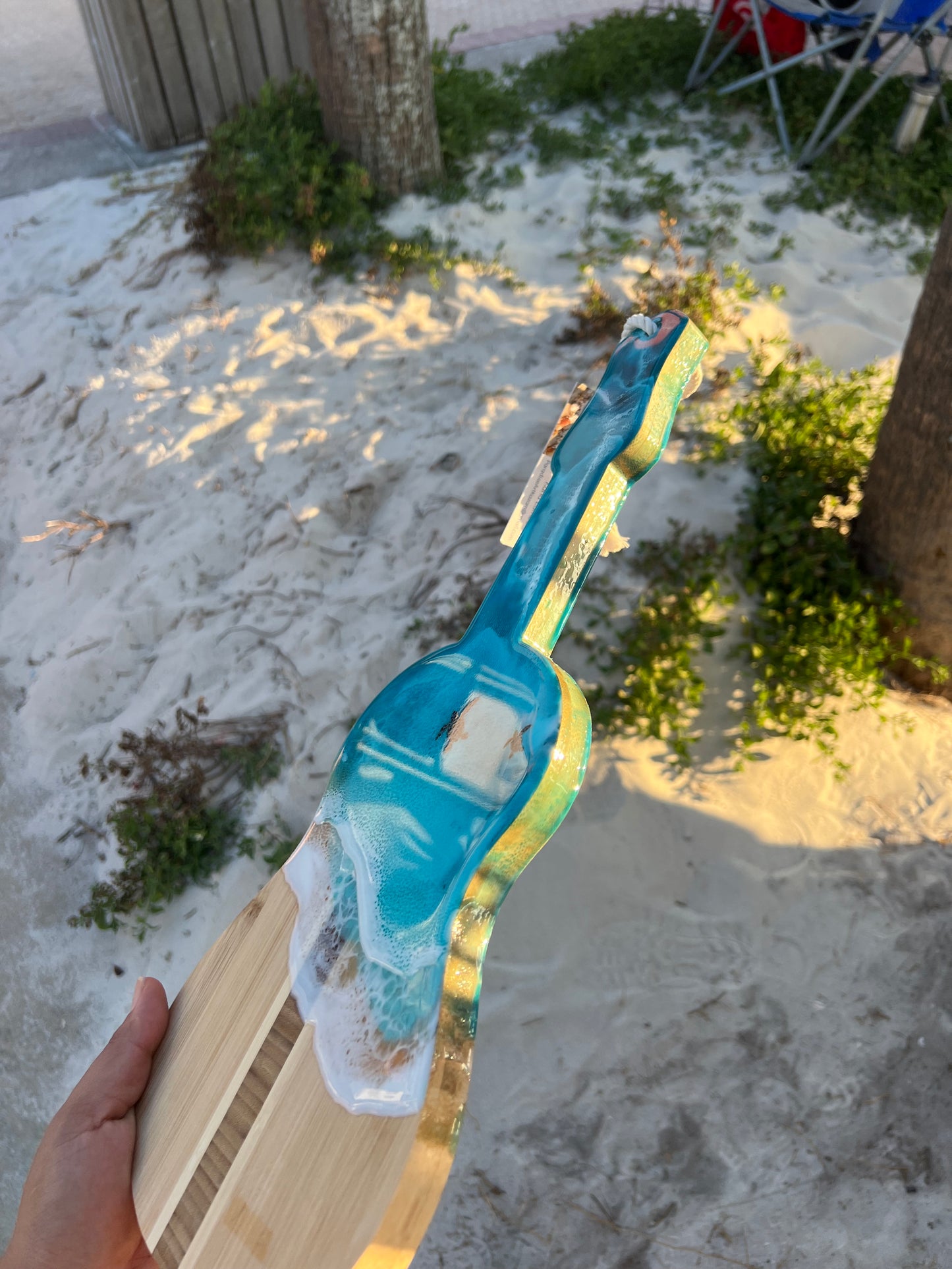 Guitar Cutting Board