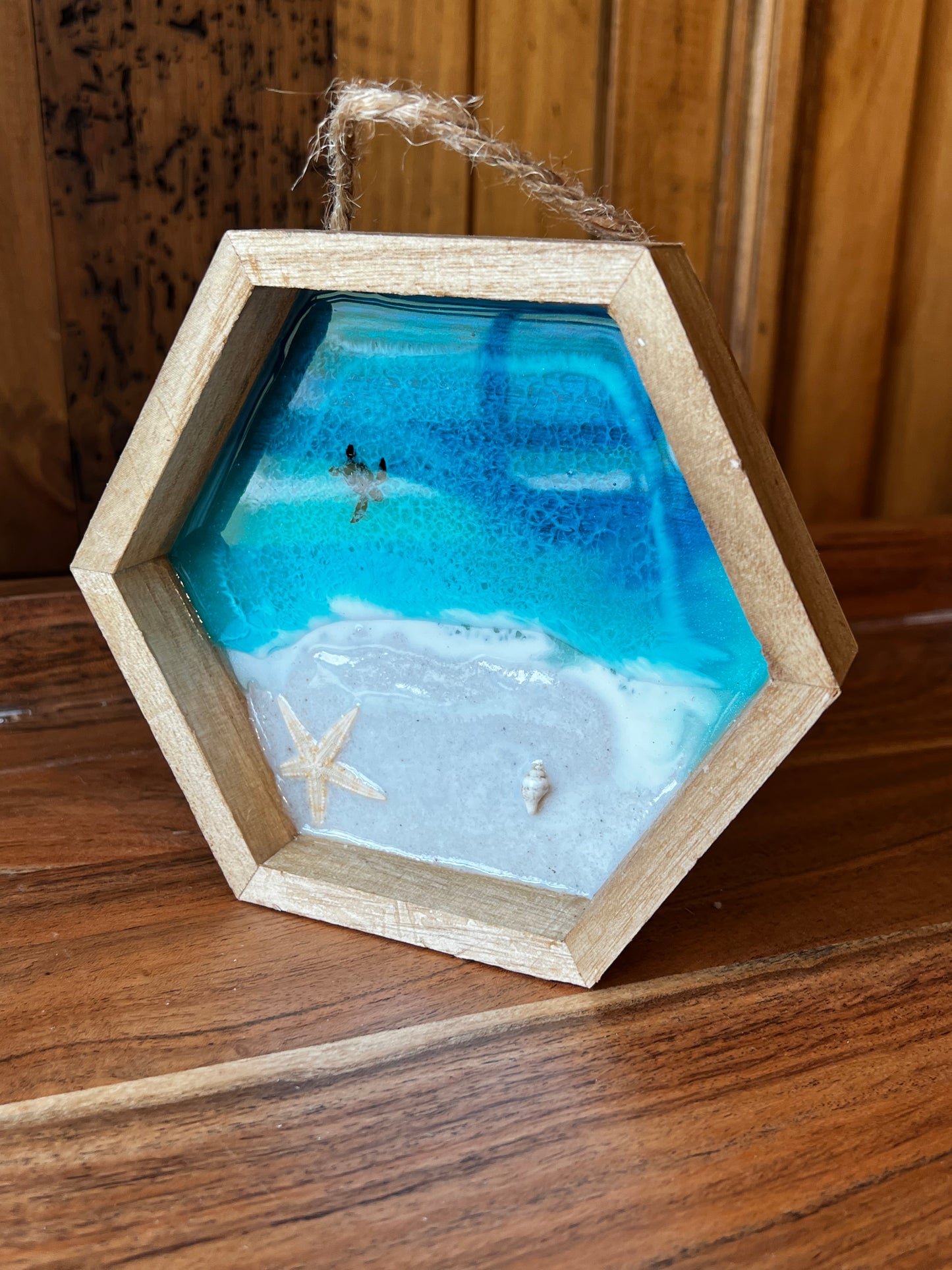 Hexagon Beach Decor