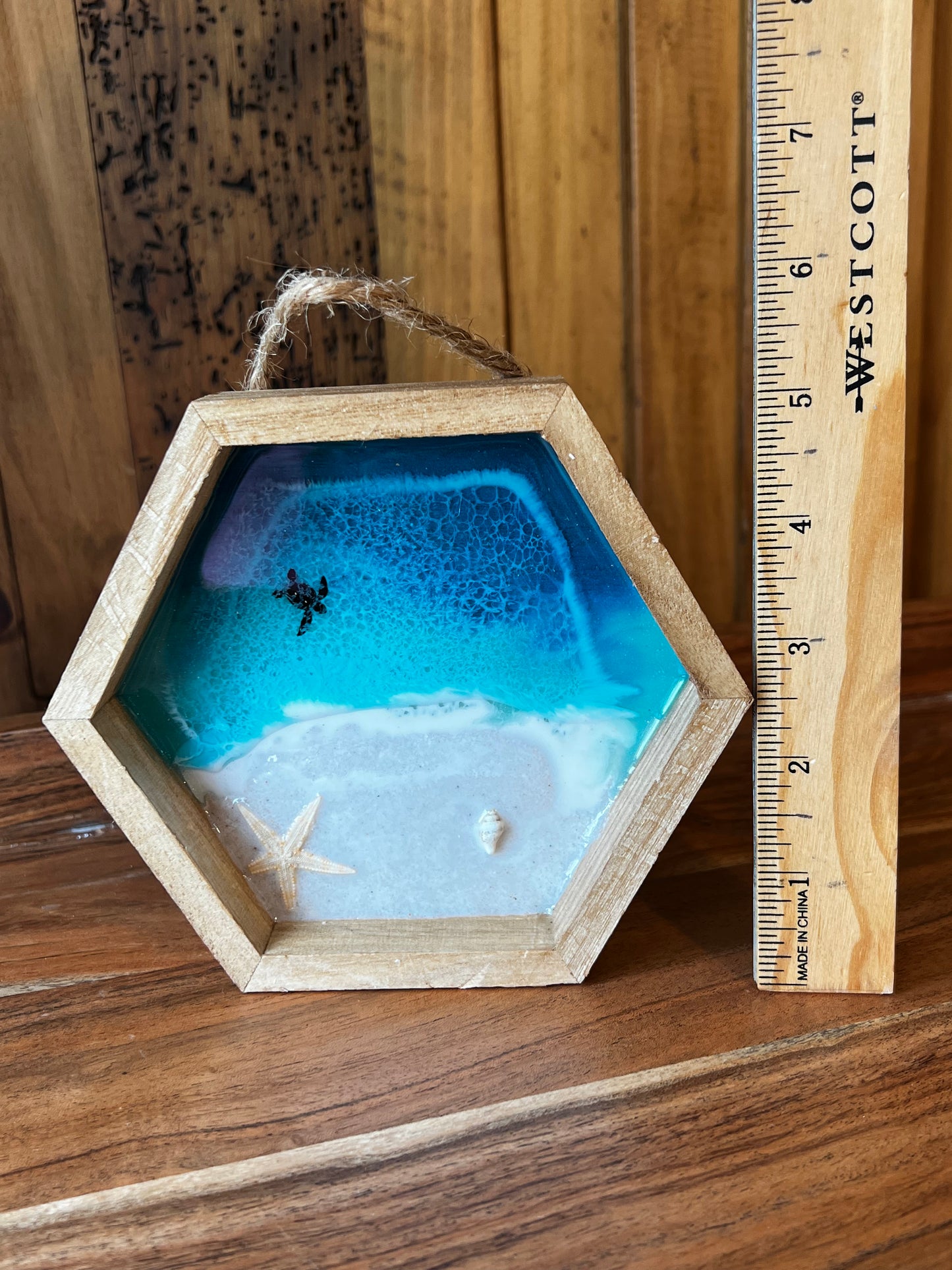 Hexagon Beach Decor